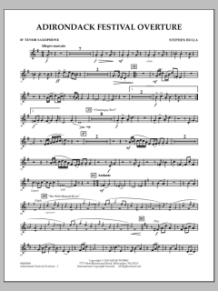 Adirondack Festival Overture von Stephen Bulla (Download) 