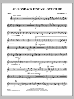Adirondack Festival Overture von Stephen Bulla (Download) 