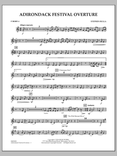 Adirondack Festival Overture von Stephen Bulla (Download) 