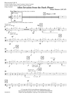 Alien Invasion from the Dark Planet von Brian Monroe (Download) 