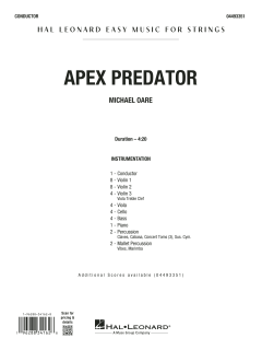 Apex Predator von Michael Oare (Download) 