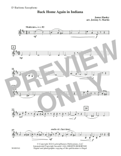 Back Home Again in Indiana von James F. Hanley (Download) 