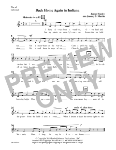 Back Home Again in Indiana von James F. Hanley (Download) 