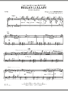 Bella's Lullaby von Carter Burwell (Download) 
