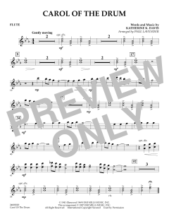 Carol of the Drum von Katherine K. Davis (Download) 