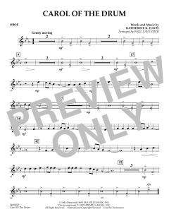 Carol of the Drum von Katherine K. Davis (Download) 