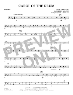 Carol of the Drum von Katherine K. Davis (Download) 