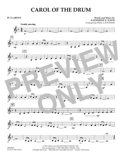 Carol of the Drum von Katherine K. Davis (Download) 