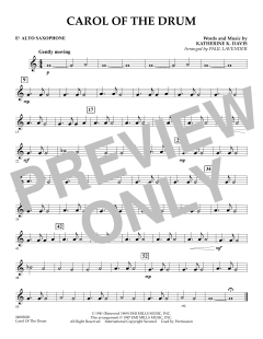 Carol of the Drum von Katherine K. Davis (Download) 