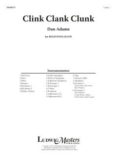 Clink Clank Clunk von Dan Adams (Download) 