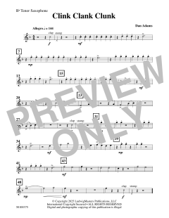 Clink Clank Clunk von Dan Adams (Download) 