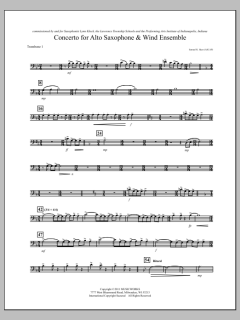 Concerto For Alto Saxophone And Wind Ensemble von Samuel R. Hazo (Download) 