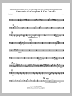 Concerto For Alto Saxophone And Wind Ensemble von Samuel R. Hazo (Download) 