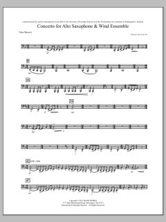 Concerto For Alto Saxophone And Wind Ensemble von Samuel R. Hazo (Download) 