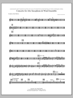 Concerto For Alto Saxophone And Wind Ensemble von Samuel R. Hazo (Download) 