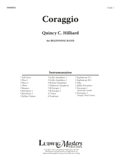 Coraggio von Quincy C. Hilliard (Download) 