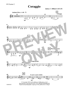 Coraggio von Quincy C. Hilliard (Download) 