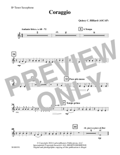 Coraggio von Quincy C. Hilliard (Download) 