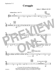 Coraggio von Quincy C. Hilliard (Download) 