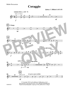 Coraggio von Quincy C. Hilliard (Download) 