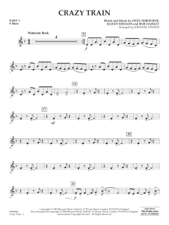 Crazy Train (arr. Johnnie Vinson) von Ozzy Osbourne (Download) 