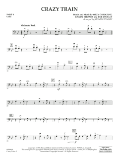 Crazy Train (arr. Johnnie Vinson) von Ozzy Osbourne (Download) 