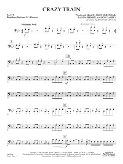 Crazy Train (arr. Johnnie Vinson) von Ozzy Osbourne (Download) 