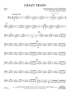 Crazy Train (arr. Johnnie Vinson) von Ozzy Osbourne (Download) 