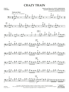 Crazy Train (arr. Johnnie Vinson) von Ozzy Osbourne (Download) 