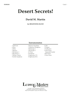 Desert Secrets! von David M. Martin (Download) 