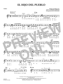 El Hijo Del Pueblo von Noé Sanchez (Download) 