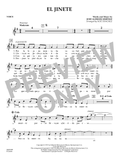 El Jinete von Jose Alfredo Jimenez (Download) 