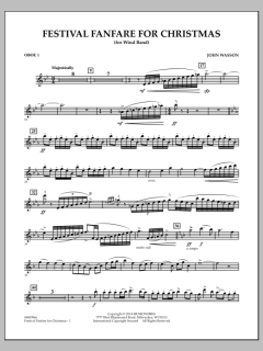 Festival Fanfare For Christmas von John Wasson (Download) 