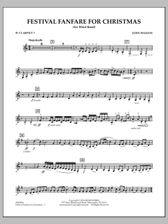 Festival Fanfare For Christmas von John Wasson (Download) 