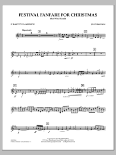 Festival Fanfare For Christmas von John Wasson (Download) 