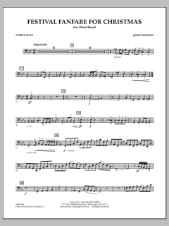 Festival Fanfare For Christmas von John Wasson (Download) 