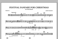 Festival Fanfare For Christmas von John Wasson (Download) 