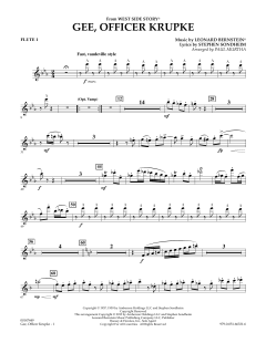 Gee, Officer Krupke von Leonard Bernstein (Download) 