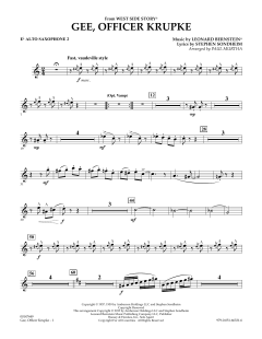 Gee, Officer Krupke von Leonard Bernstein (Download) 