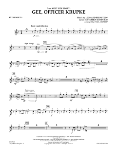 Gee, Officer Krupke von Leonard Bernstein (Download) 