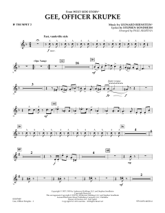 Gee, Officer Krupke von Leonard Bernstein (Download) 