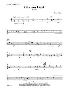 Glorious Light March von Gene Milford (Download) 