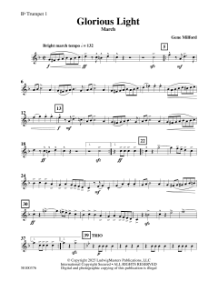 Glorious Light March von Gene Milford (Download) 