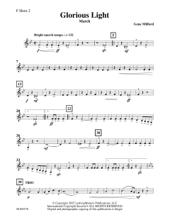 Glorious Light March von Gene Milford (Download) 