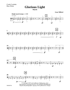 Glorious Light March von Gene Milford (Download) 