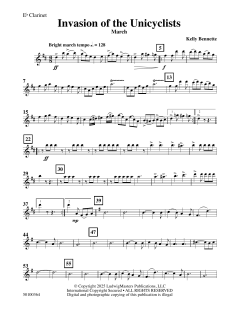 Invasion of the Unicyclists von Kelly Bennette (Download) 