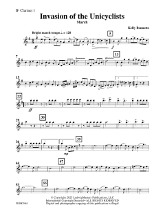 Invasion of the Unicyclists von Kelly Bennette (Download) 