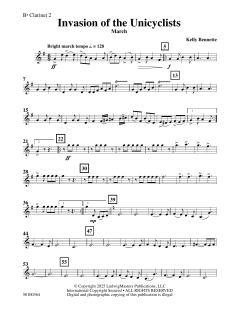 Invasion of the Unicyclists von Kelly Bennette (Download) 