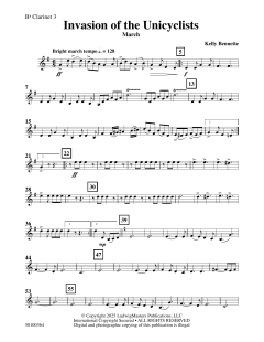 Invasion of the Unicyclists von Kelly Bennette (Download) 