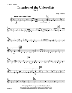 Invasion of the Unicyclists von Kelly Bennette (Download) 